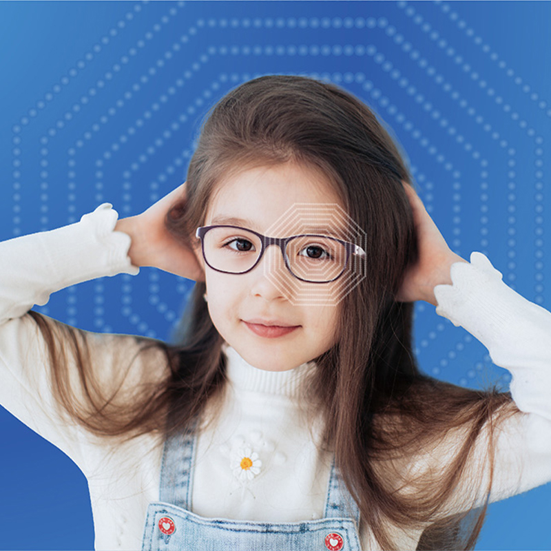 لنز کنترل نزدیک بینی دایره ای هشت ضلعی